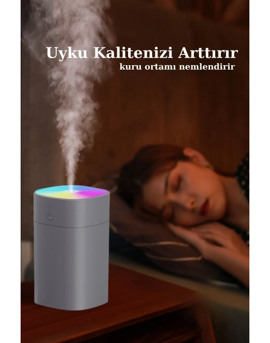 H2o Humidifier 400 Ml Ulrasonik Hava Nemlendirici