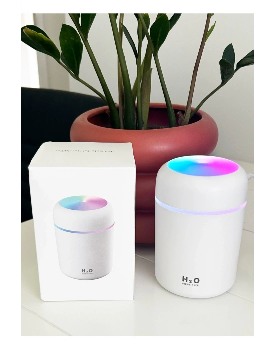 H2o Led Işıklı Mini Oda Hava Nemlendirici