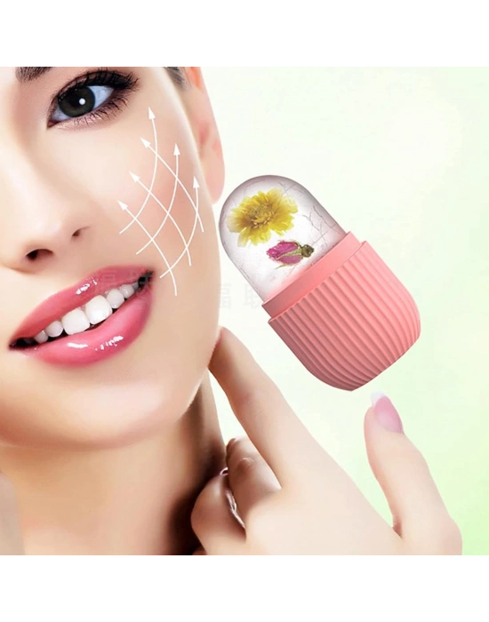 Ice Roller Buz Silindiri Terapi Etkili Yüz Masaj Ve Cilt Bakım Aleti