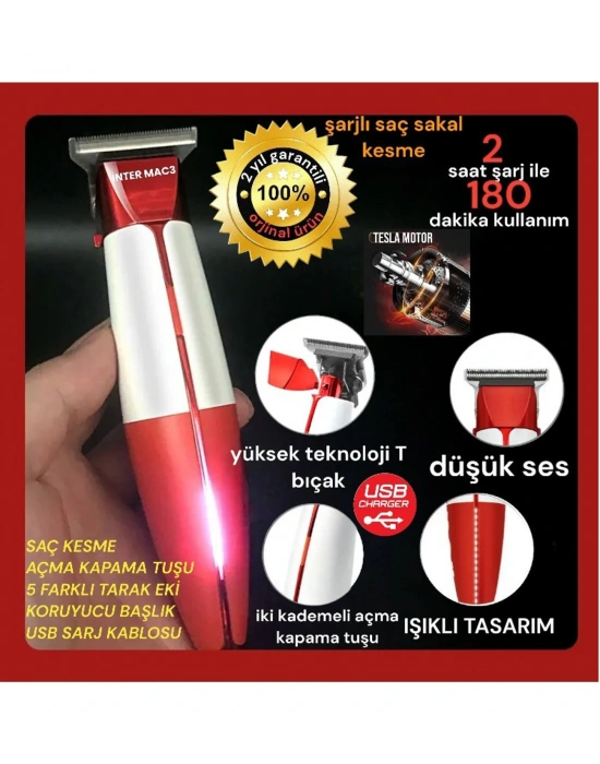 Inter Mac3 Saç Kesme Makinesi Tc-1919