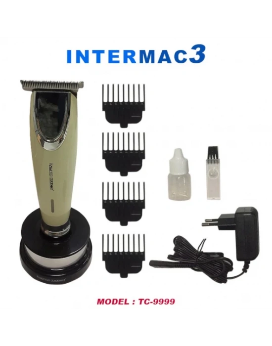 İnter Mac3 Tc-9999 T-cut Ense Ve Saç Kesme Makinesi