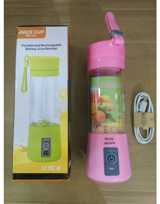 Juice Cup Ng-01 Taşınabilir Ve Şarj Edilebilir Meyve Suyu Blender