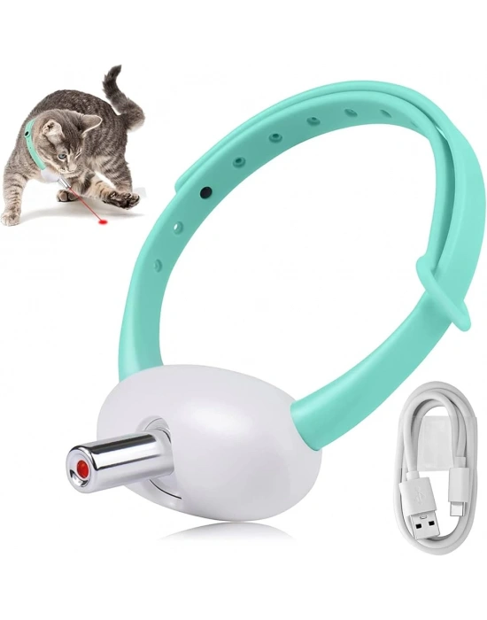 Kedi Otomatik Lazer Oyun Tasması