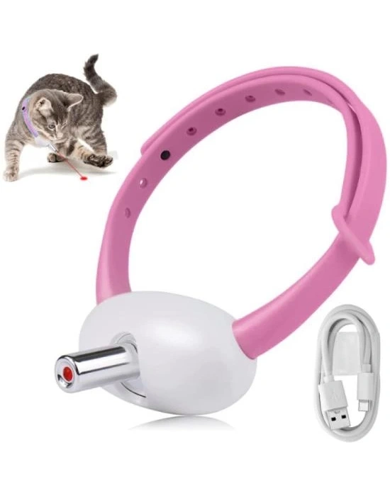 Kedi Otomatik Lazer Oyun Tasması