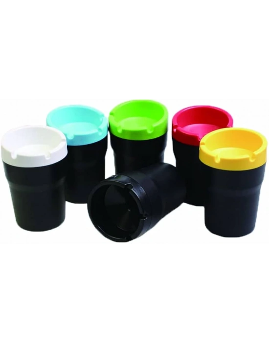 Kokusuz Plastik Yuvarlak Küllük