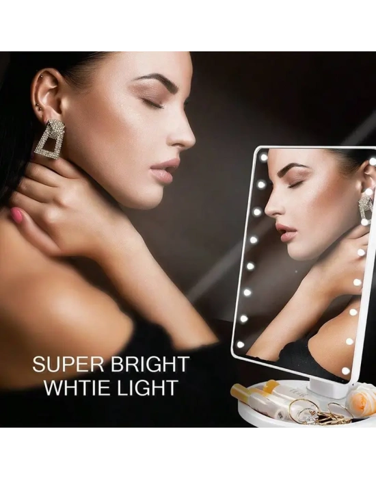 Led Işıklı Makyaj Aynası 16 Led