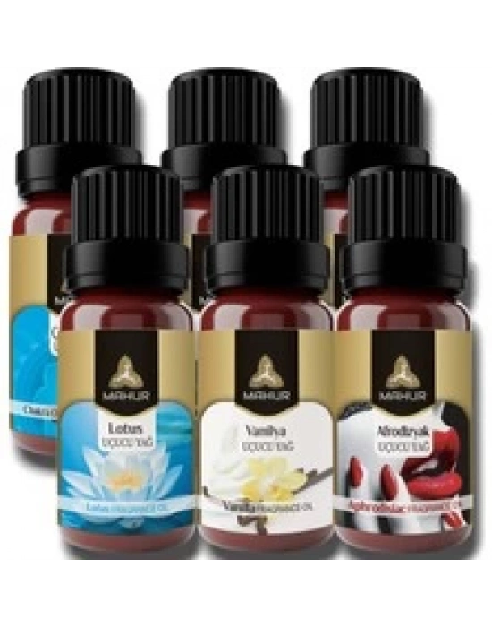 Esansiyel Uçucu Koku Yağı Difüzör Esansı Buhurdanlık Yağı Aromaterapi Yağı 10ml