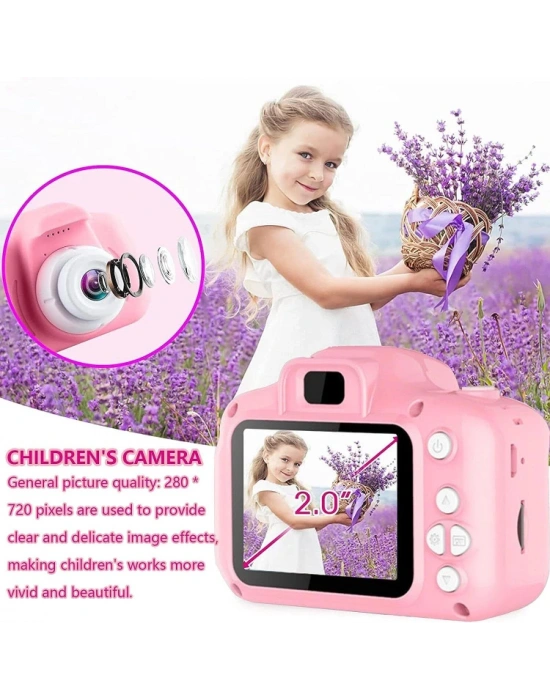 Mini 1080p Çocuklar Için Dijital Fotoğraf Makinesi