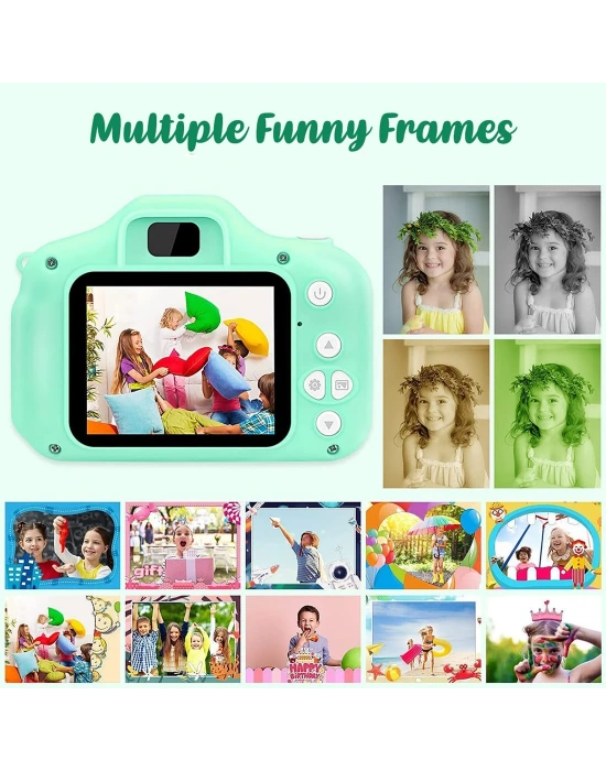 Mini 1080p Çocuklar Için Dijital Fotoğraf Makinesi