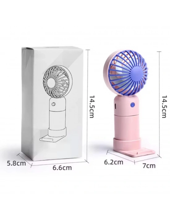 Mini El Fanı Şarjlı S173