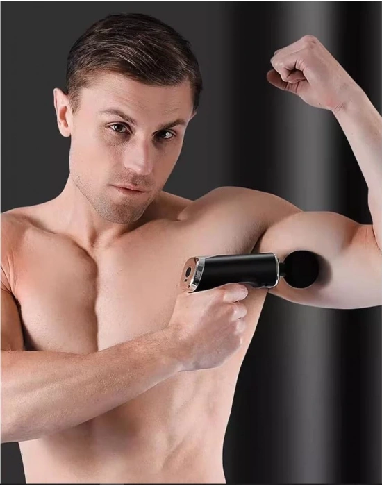 Mini Fascial Gun Profesyonel Şarjlı Masaj Aleti 4 Başlıklı Kh-800