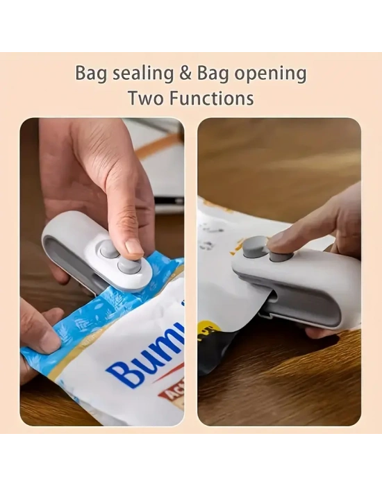 Mini Poşet Kapatıcı Şarjlı Egonex