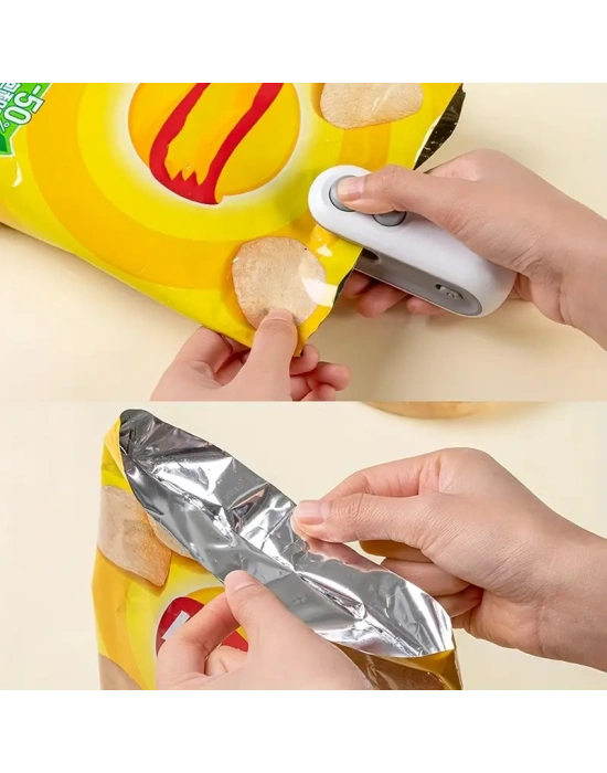 Mini Poşet Kapatıcı Şarjlı Egonex