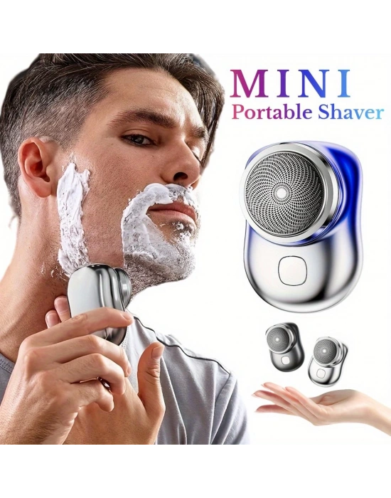 Mini Taşınabilir Tıraş Makinesi – Ipx7 Su Geçirmez, Type-c Şarjlı