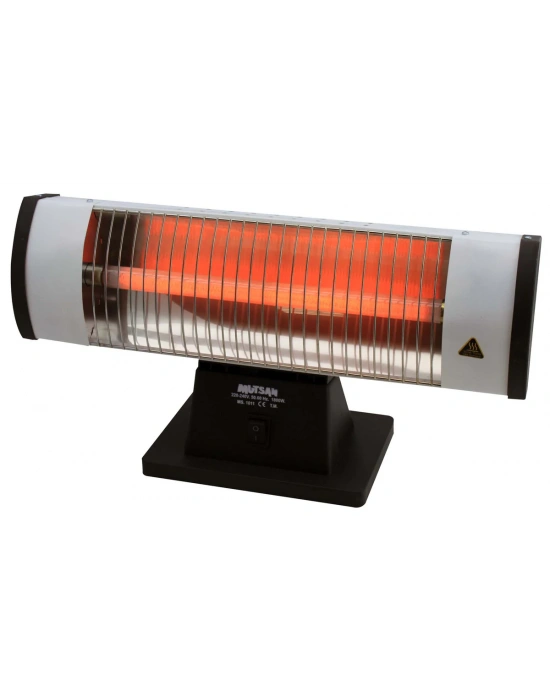 Mupa Ms 1011 1500 W Kalın Camlı Elektrikli Isıtıcı