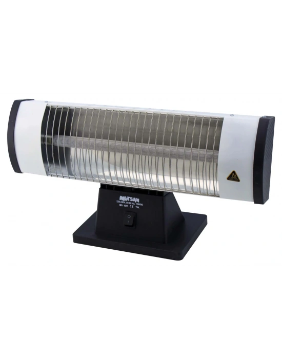 Mupa Ms 1011 1500 W Kalın Camlı Elektrikli Isıtıcı