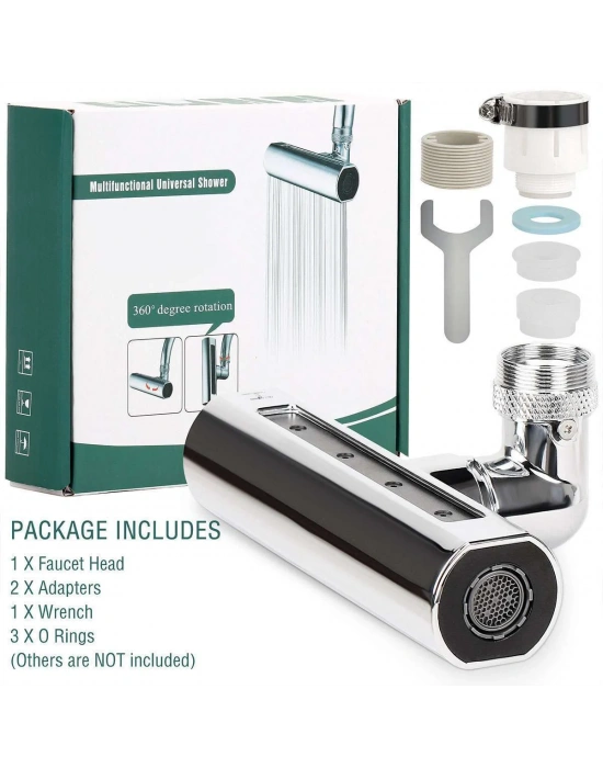 Mutfak Musluğu Püskürtme Başlığı 4in1