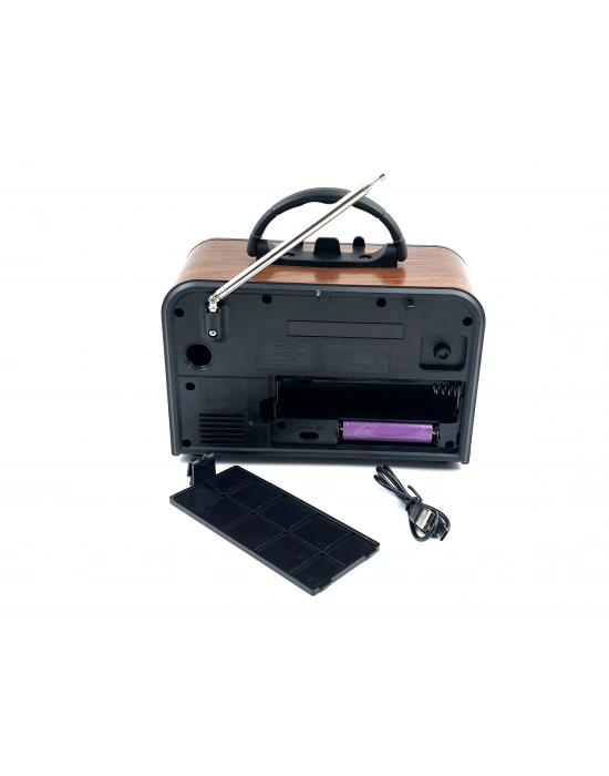 Nns Ns-6697bt Taşınabilir Bluetooth Nostaljik Radyo
