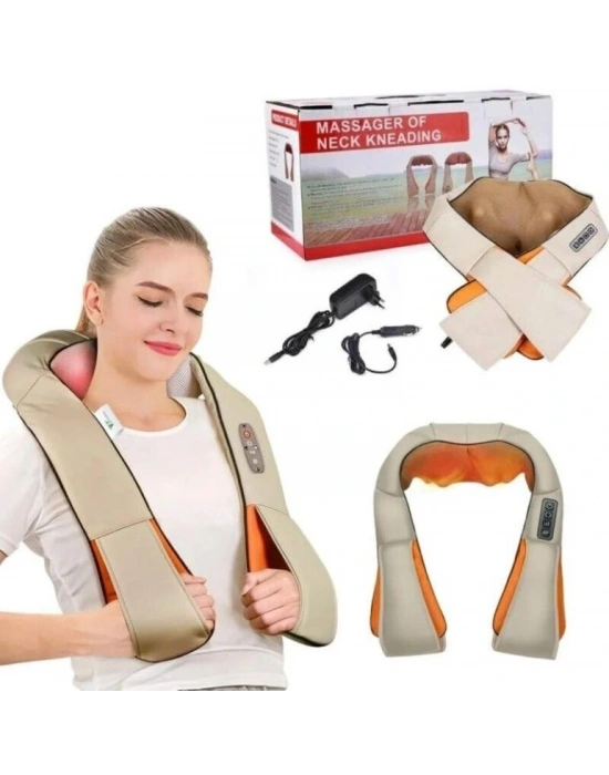 Ovmalı Ve Isıtmalı Boyun Masaj Aleti