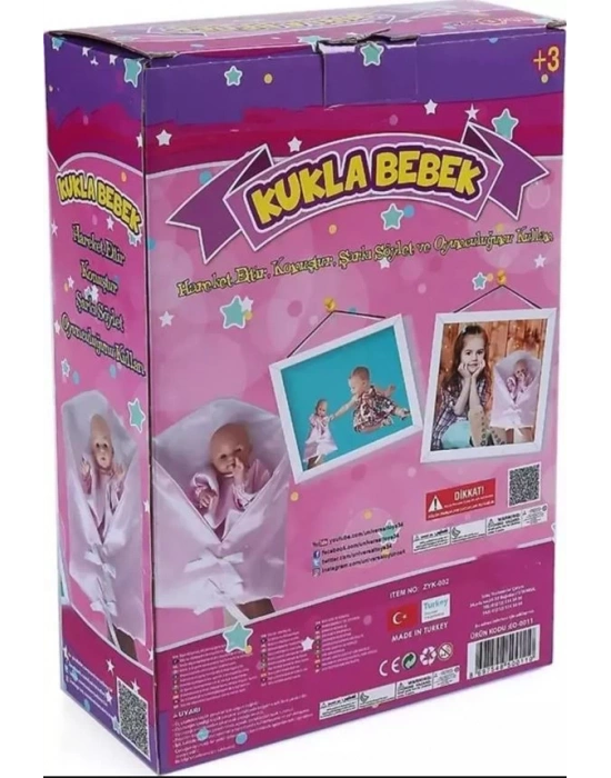 Oyuncak Kukla Bebek Eğlendirici El Kuklası Bebek