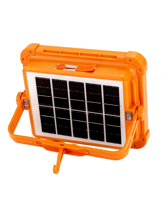 Panther Pt-200w Usb Şarjlı Solar Projektör