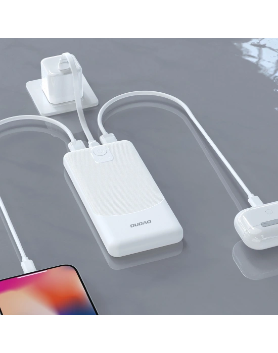 Powerbank Dudao K10 10000mah 2.4a 2 X Usb-a - Siyah