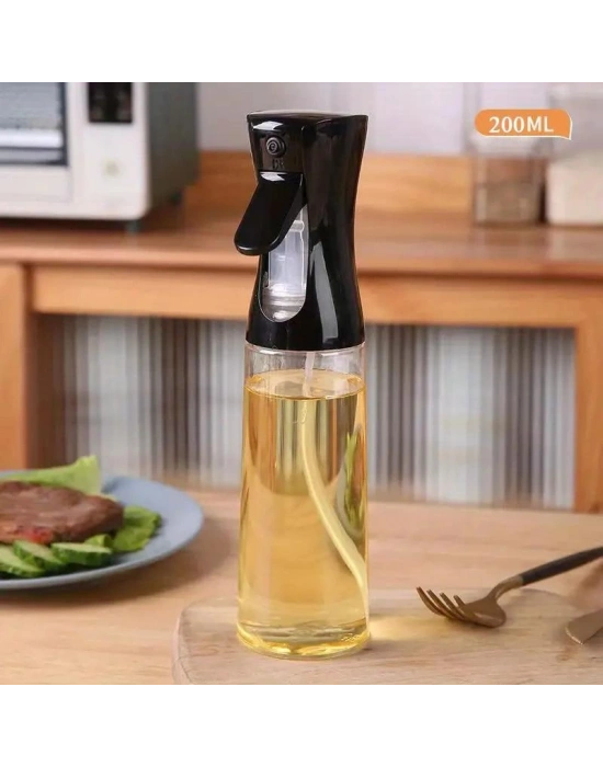 Püskürtmeli Sprey Yağ Limon Sirke Sos Şişesi Cam