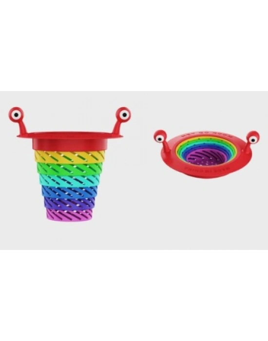 Renkli 6 Kademeli Lavabo Süzgeci