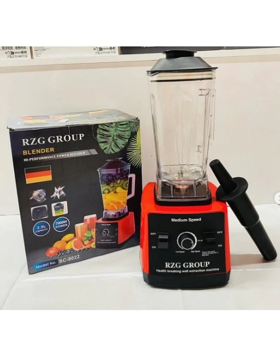 Rzg Group 7000 Wat Blender Buz Parçalayıcı & Baharat Öğütücü