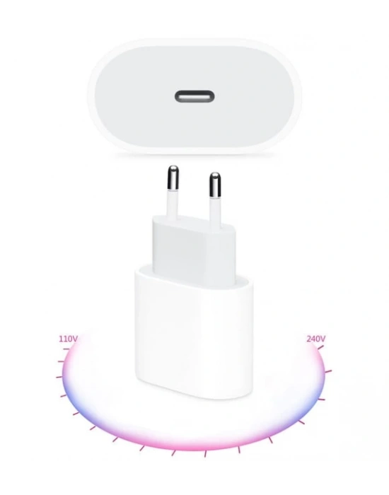 Şarj Aleti 25w Çift Usb-c Hızlı Şarz Cihazı