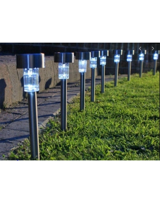 Solar Kazıklı Bahçe Lambası Seti 12 Adet