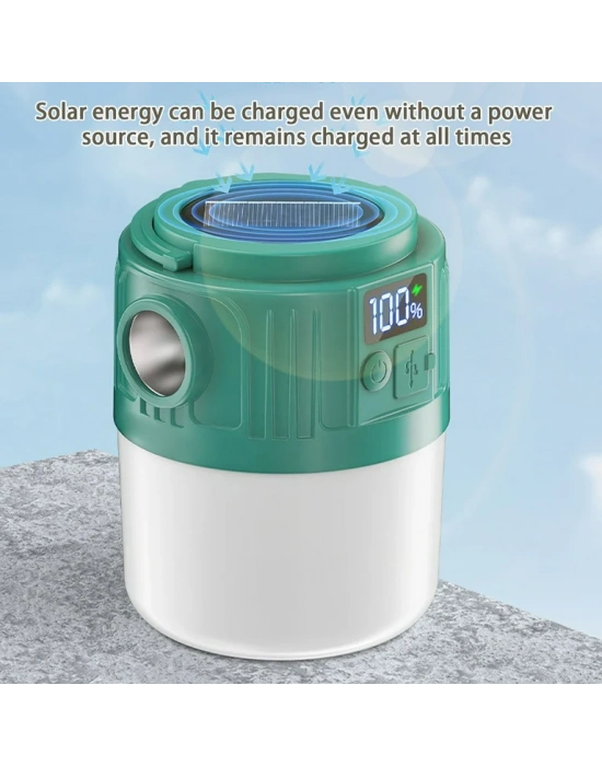 Solar Led Kamp Lambası Egonex