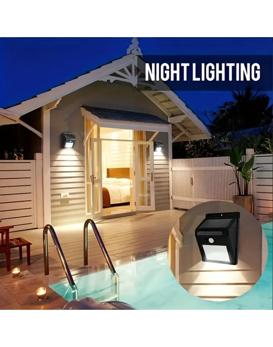 Solar Light Güneş Enerjili 20 Ledli Bahçe Aydınlatma