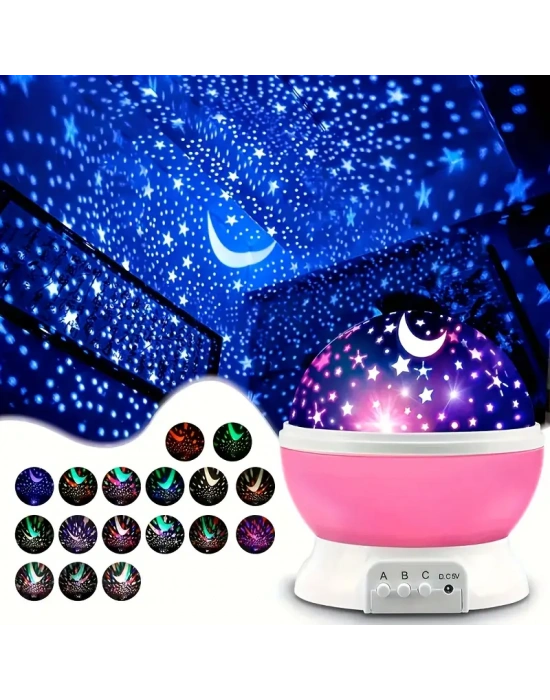 Starmaster Yıldız Yansıtmalı Küre Tip Gece Lambası