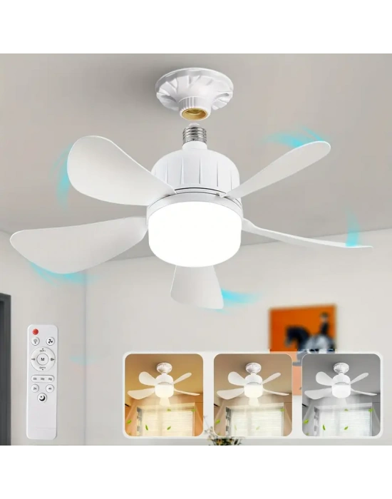 Tavan Vantilatörü Led Aydınlatmalı 3 İn 1 Vantilatör / Led Işık / Sivrisinek Kovar