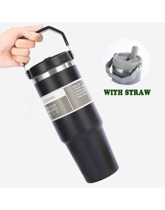 Termos 900 Ml Pipetli Termos Bardak