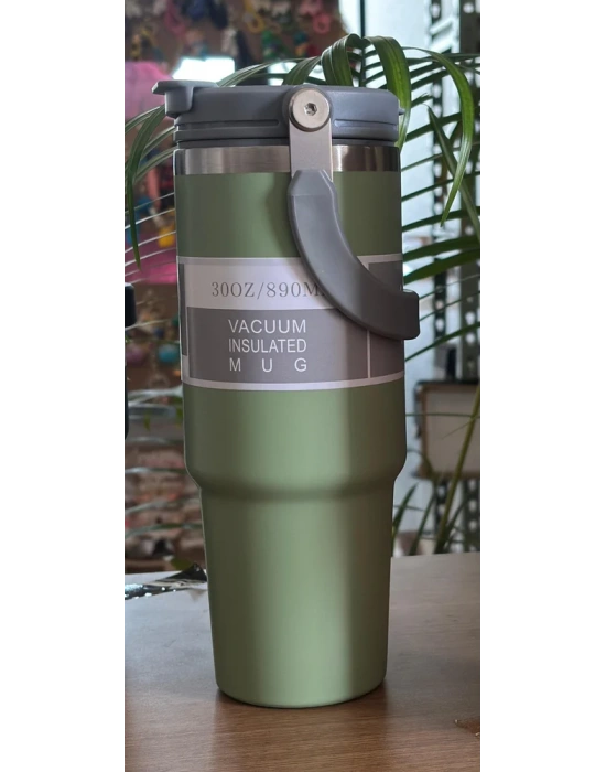 Termos 900 Ml Pipetli Termos Bardak