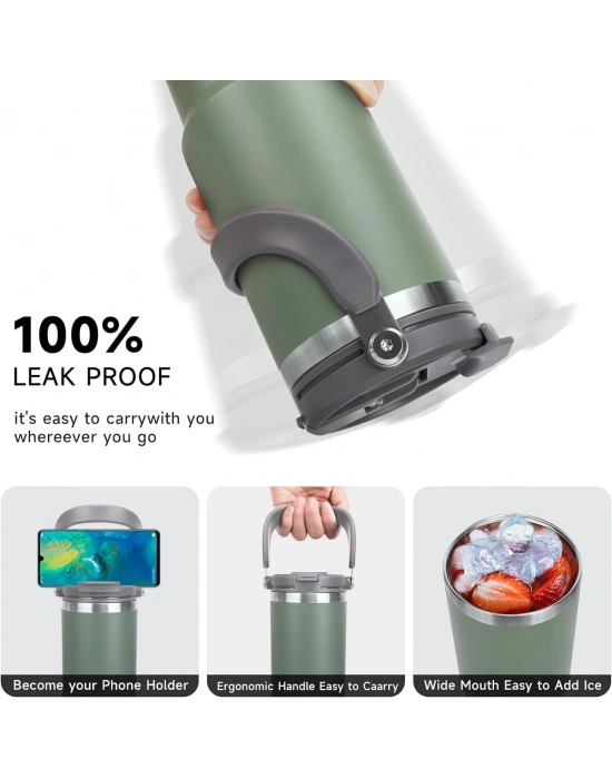 Termos 900 Ml Pipetli Termos Bardak