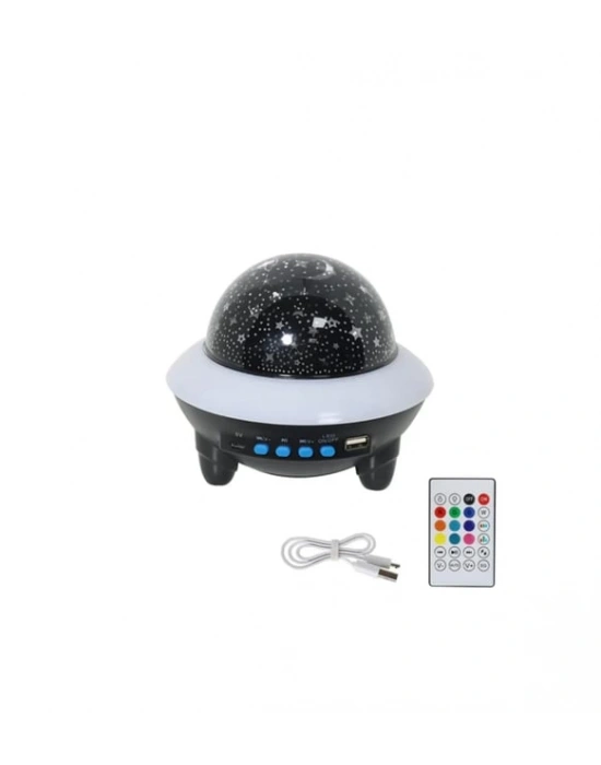 Egonex Gold Orion, Kristal, Müzikli, Bluetooth Bağlantılı, Işık Küresi Or-1001