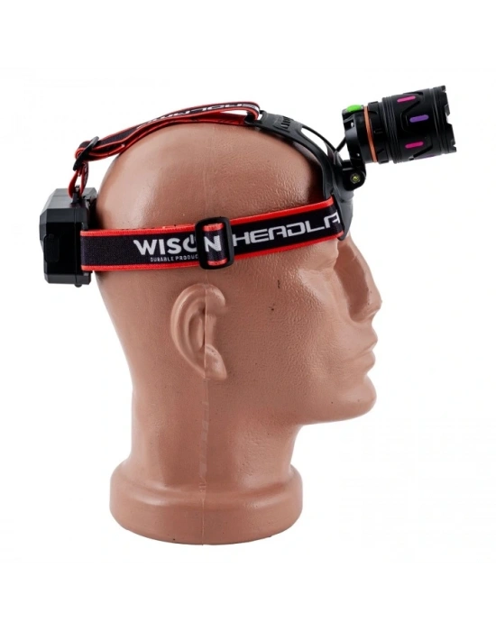 Wıson Şarj Edilebilir Kafa Lambası - Wison - 1800 Lümen - 25 Watt Ws-2065