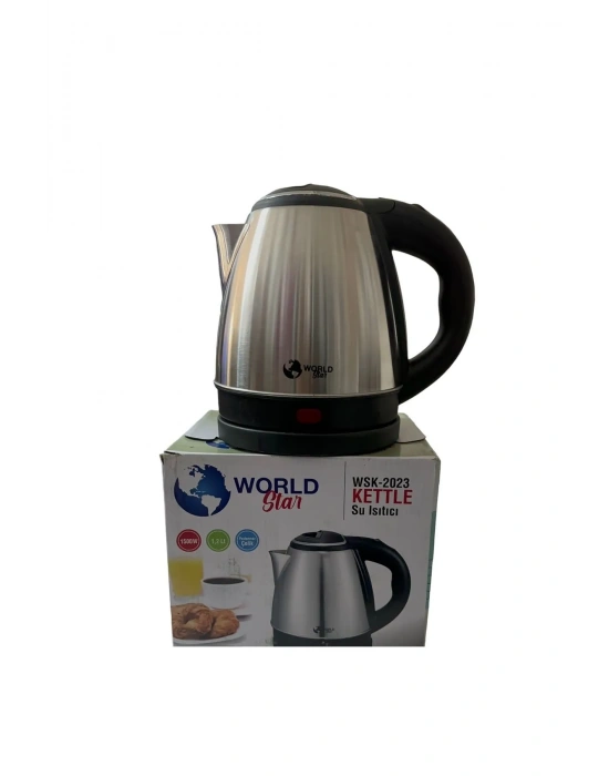 World Star Ev Ve Otel Tipi Kablosuz Su Isıtıcı 1,2 Litre