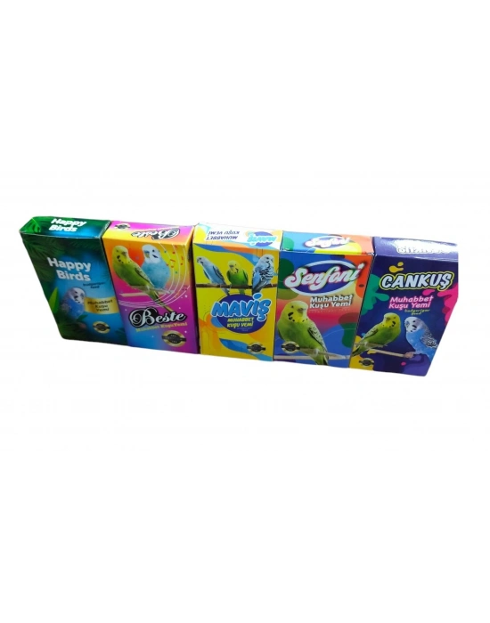 Yazgan Muhabbet Kuş Yemi 250 Gr X 20