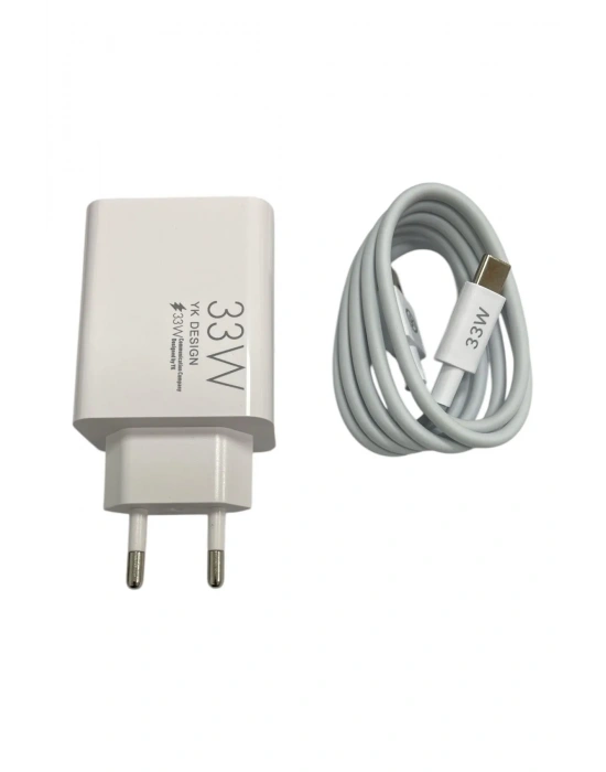 Yk Desing Yk-sr68 Usb Type-c 33w Şarj Aleti
