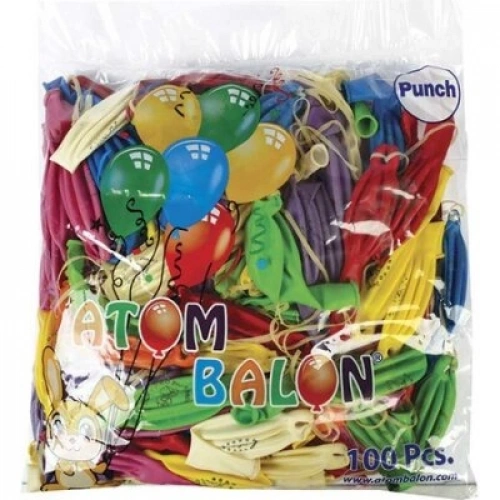 Egonex Atom ( Punch & Büyük ) Balon 100pcs*1x20