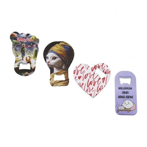 Egonex Bh-2019a ( Magnet & Mıknatıslı ) Figürlü & Resimli Açacak*24x50