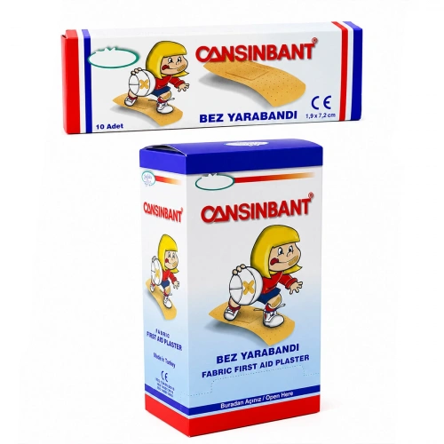 Egonex Cansın ( 10pcs ) Bez Yara Bantı ( Bandı )*30x40