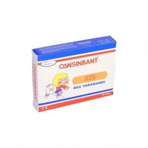 Egonex Cansın ( 50pcs ) Bez Yara Bantı ( Bandı )*40x5