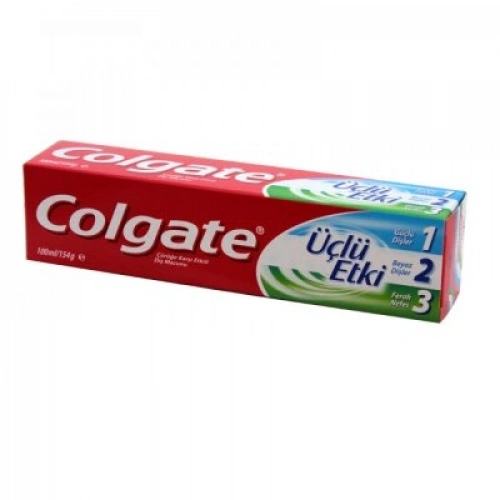 Egonex Colgate ( Üçlü Etki ) Diş Macunu 100ml*12x6