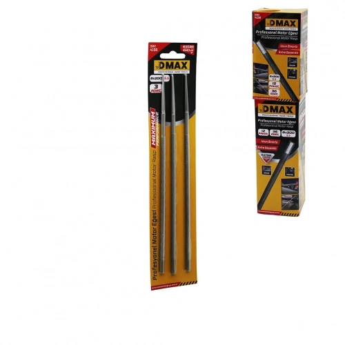 Egonex Dmax-4156 ( 3pcs ) ( Yuvarlak ) Motor Eğe ( 7/32-5.5 )*12x16