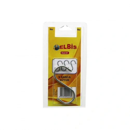 Egonex Elbis-61 ( Büyük ) ( S ) Kanca*12x24
